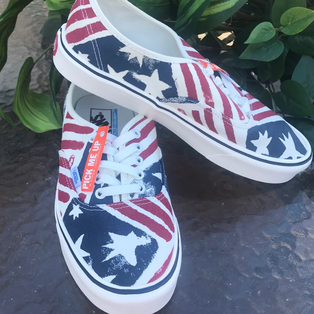 Vans low tops.